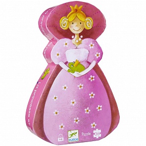 Пазл - Царевна-лягушка, 36 деталей (Djeco, 07221k)